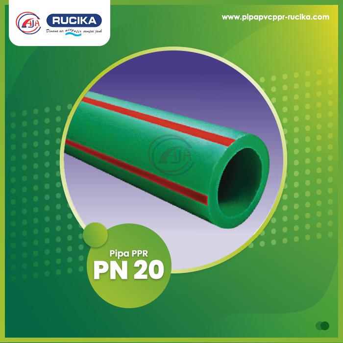 Gambar Pipa PPR PN 20 Rucika 1/2 Inch (20mm) dari Alia Jaya Anugerah Kota Administrasi Jakarta Timur Tokopedia