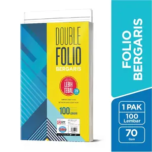 SiDU Double Folio Bergaris 100 lembar