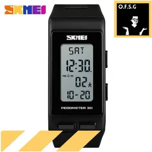 SKMEI jam tangan kesehatan pedometer kalori Sport waterproof Original
