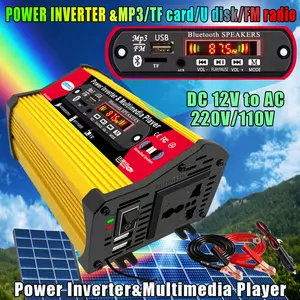 Inverter Daya 4000W dengan Kit Sistem Pembangkit Listrik Tenaga Surya