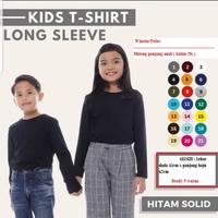 Gambar Kaos anak Polos Lengan Panjang putih / kaos putih polos dari Grosir Baju Anak Winstar Kab. Tangerang 3 Tokopedia