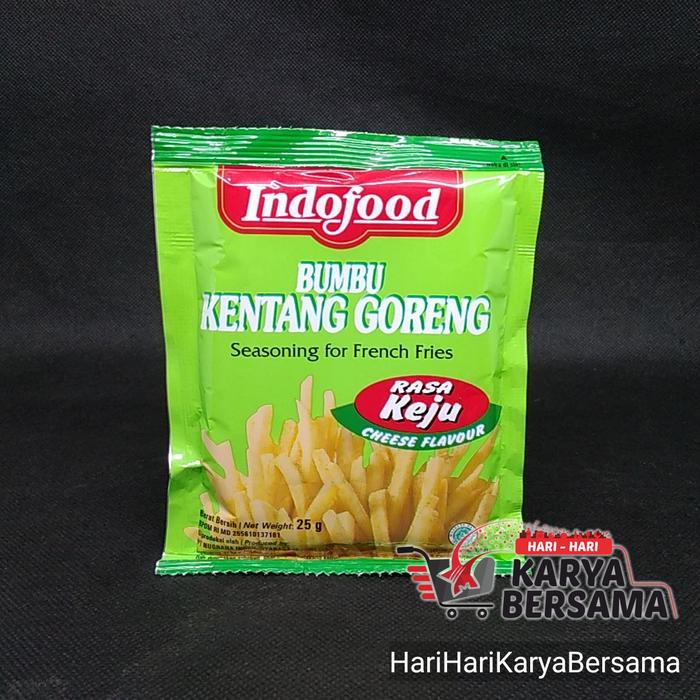 Gambar INDOFOOD BUMBU KENTANG GORENG KEJU 25GR dari HariHariKaryaBersama Kota Medan Tokopedia