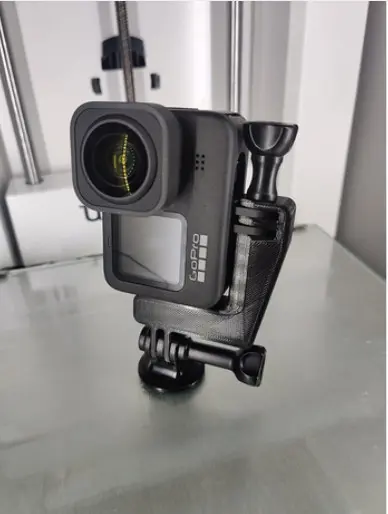 GOPRO 9 VERTICAL MOUNT (PETG) 0