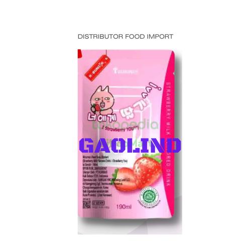 Korinus Minuman Susu Rasa Strawberry 190 m - Shop | Tokopedia