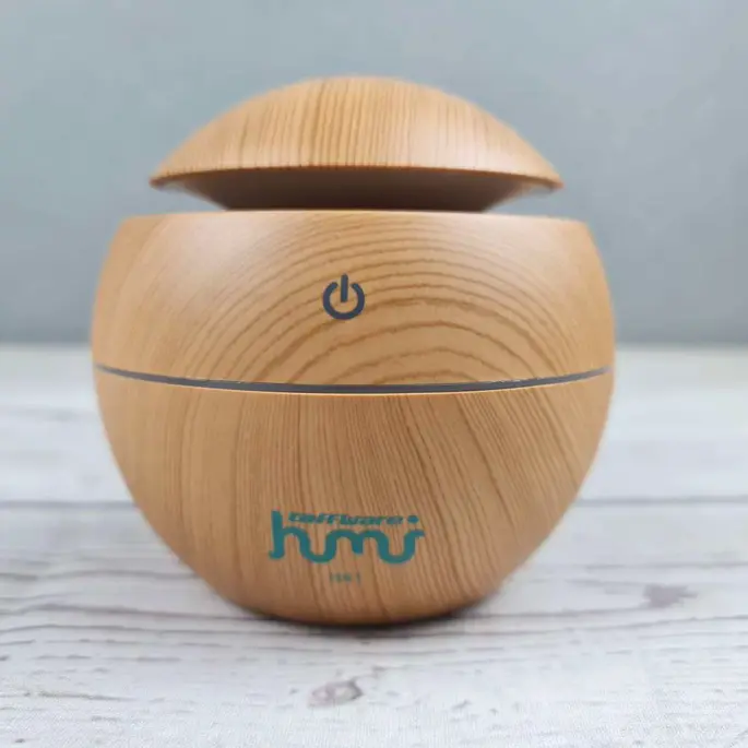Air Humidifier HUMI Aromatherapy Design Kayu Diffuser Aromaterapi