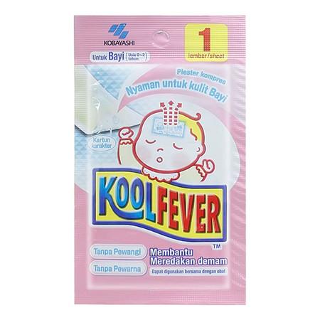 KOOL FEVER BABY SACHET / PLESTER KOMPRES DEMAM / PEREDA NYERI