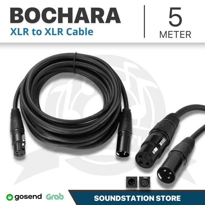 Gambar KABEL MICROPHONE BOCHARA 5 METER dari SoundStation Store Kota Tangerang Selatan Tokopedia