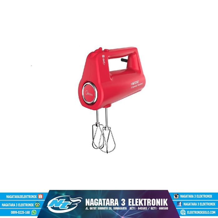 Gambar HAND MIXER MIDEA HM-51R dari NAGATARA 3 ELEKTRONIK Kota Surakarta Tokopedia