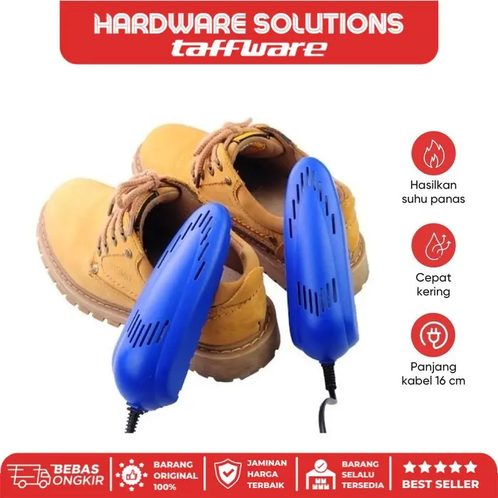 TAFFWARE Pengering Sepatu Elektrik Shoes Dryer 10W 220V EU Plug