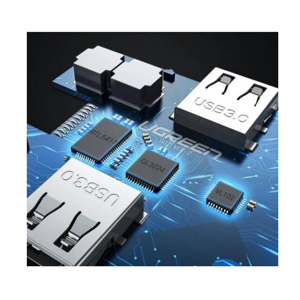Adapter Converter HUB 6 in 1 UGREEN USB Type C PD 4K Macbook Laptop