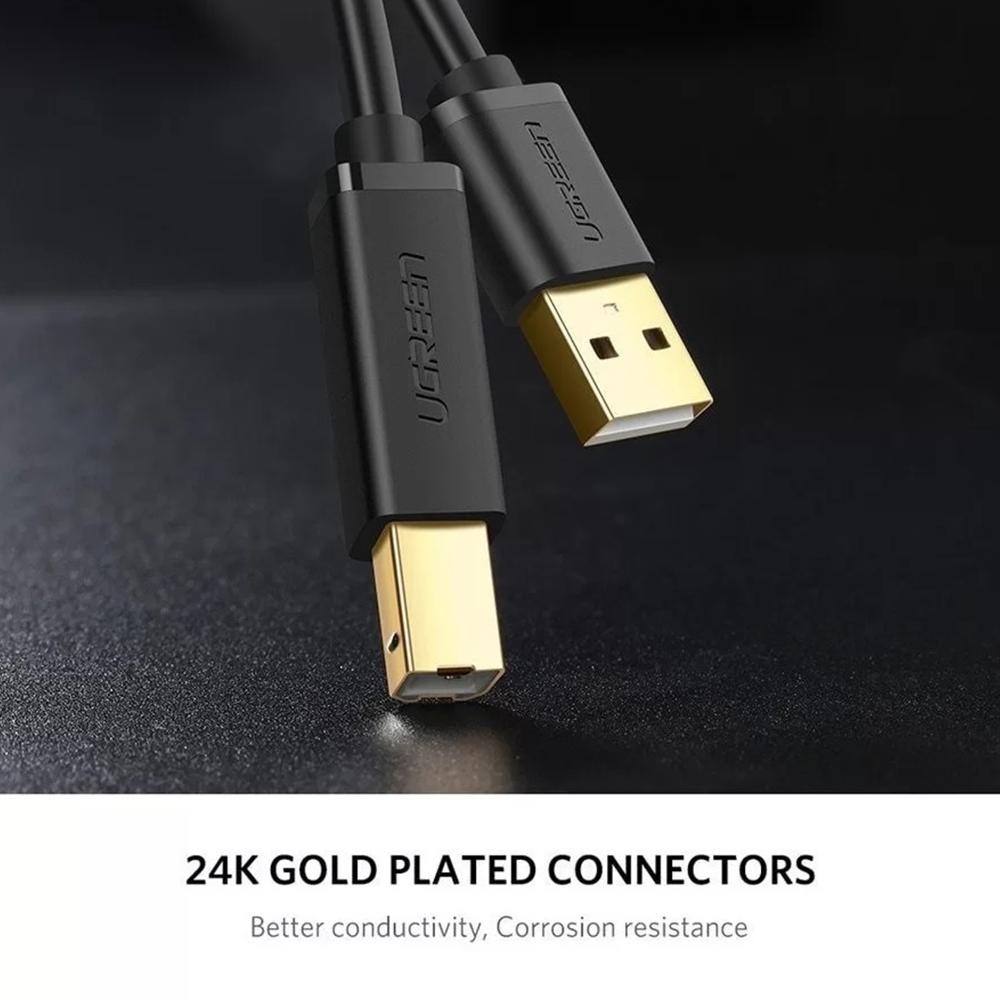Cable Data USB A Male to USB B 2.0 Male UGREEN Scanner Printer Kabel