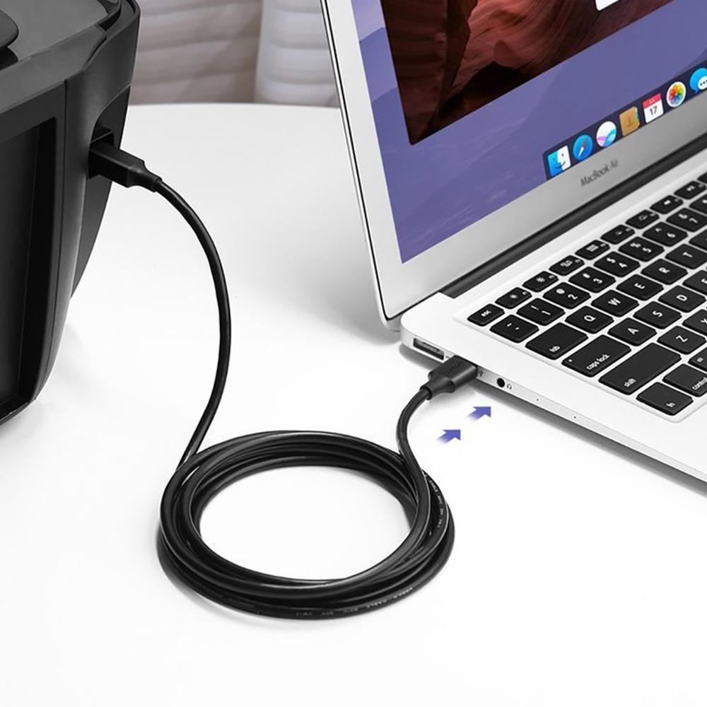 Cable Data USB A Male to USB B 2.0 Male UGREEN Scanner Printer Kabel