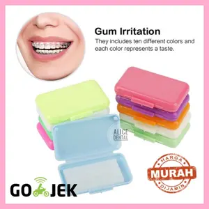 Dental ortho Wax Ortho lilin behel gigi anti sariawan Orthodontic wax ALICE DENTAL ALICEDENTAL