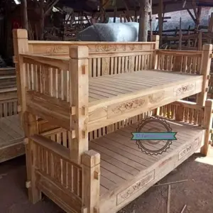 Pesanan khusus - kursi bangku bale bale + kotak peti jati mentahan