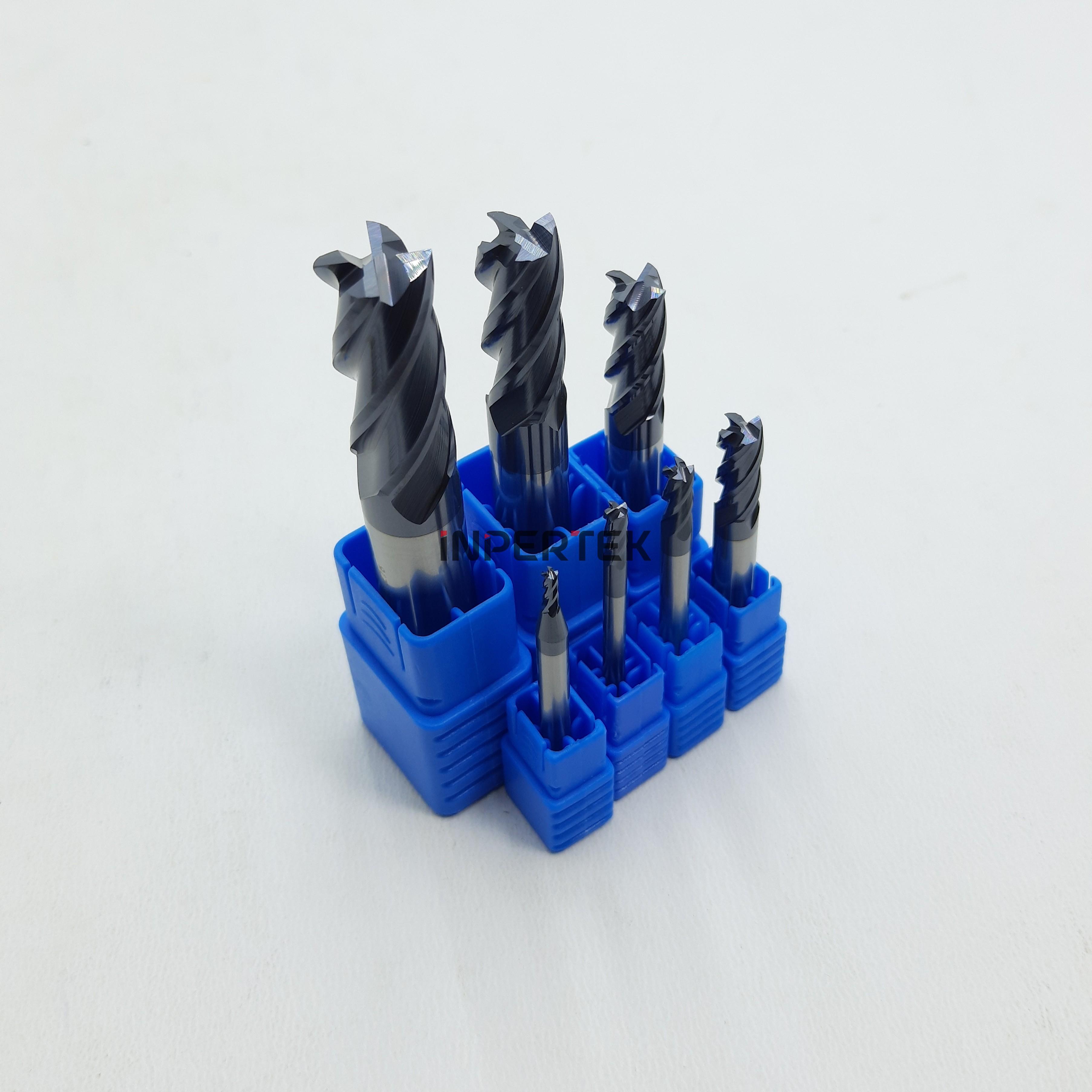 Endmill 12 4F Lexees Endmill Carbide 12 HRC45 Pisau Cutter Milling 12 X 75L