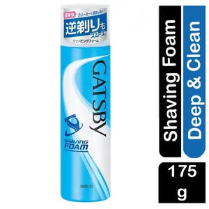 Gatsby Smoothens Beard for Deep & Clean Shaving Foam 190 G