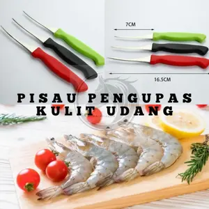 pisau udang/pisau sayur dapur mini/pisau belah kupas udang mini