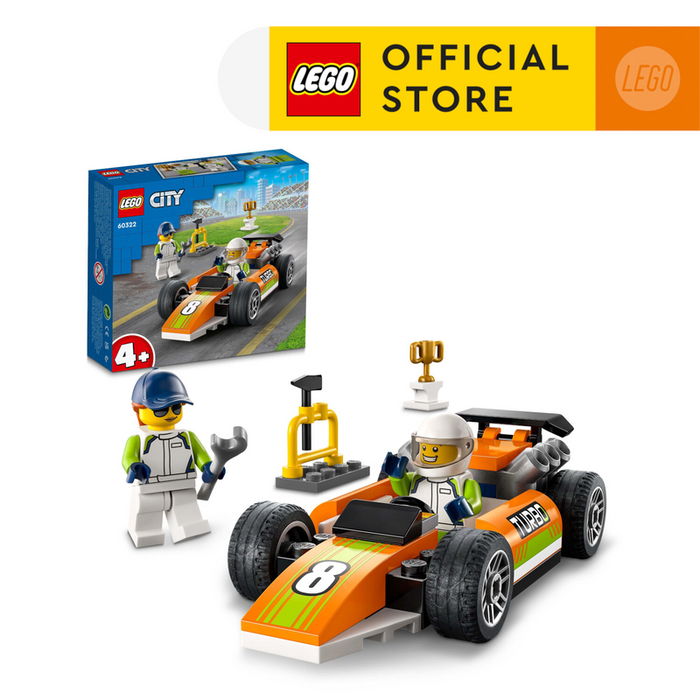 Gambar LEGO City Great Vehicles 60322 Race Car Toy Playset (46 Pieces) dari LEGO ID Official Distributor Kota Administrasi Jakarta Utara Tokopedia