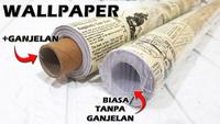 Gambar WALLPAPER STICKER WPS212 WOOD LIST BROWN WALPAPER STIKER DINDING - WPS212, GANJELAN dari METHWALLSTICKER Kab. Bekasi 5 Tokopedia