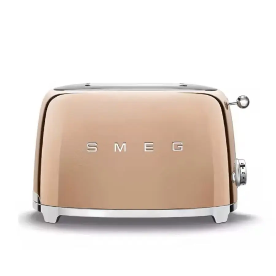 Smeg TSF01RGUK 50's Style Toaster - Rose Gold
