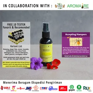 Aromaire Hand Sanitizer Aromaterapi Fresh Lemon Spray 60ml