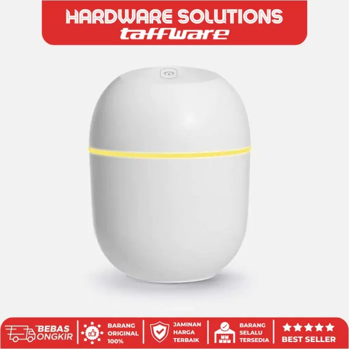 TAFFWARE HUMI Air Humidifier Aromatherapy Diffuser LED 220ml - WWA187