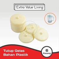 Gambar YOSHIKAWA Tutup Gelas Plastik 8 CM 12 Pcs Tutup Cangkir T-080-TP - BIRU dari Extra Value Living Kota Administrasi Jakarta Barat 3 Tokopedia