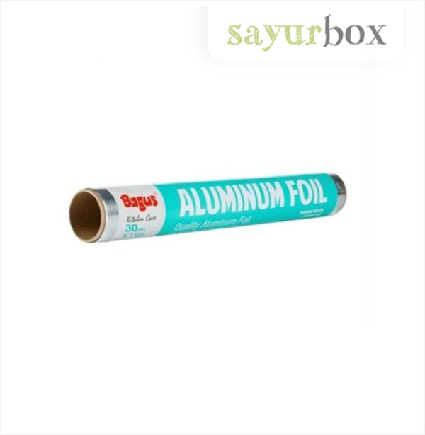 Gambar Bagus Aluminium Foil Refill 30 cm x 7.62 m 1 pcs Sayurbox dari Sayurbox Kab. Bogor Tokopedia