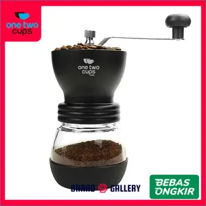 ONE TWO CUPS Alat Penggiling Kopi Manual Coffee Grinder - CF4146