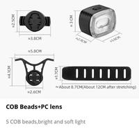 Gambar Lampu Belakang Sepeda Rockbros Q4 Bicycle Rear Tail Smart Light MTB dari Rockbrosindo Kota Surabaya 3 Tokopedia