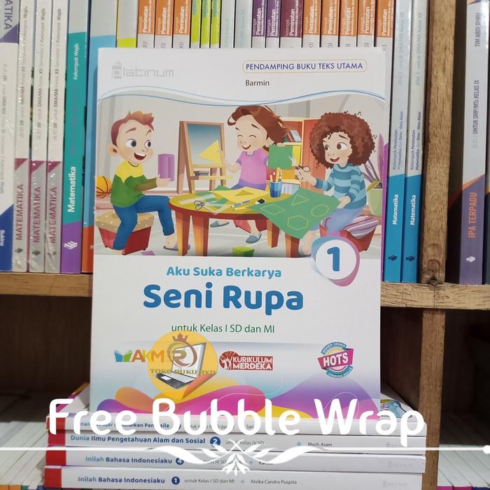 Jual CN845 BUKU SENI RUPA KELAS 1 SD KURIKULUM MERDEKA PLATINUM - Kab ...