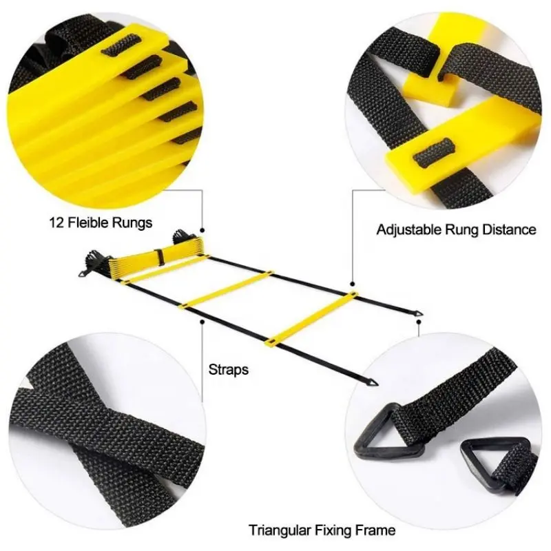 Agility Ladder Import Plastik Kuat Aman 8 Meter 4
