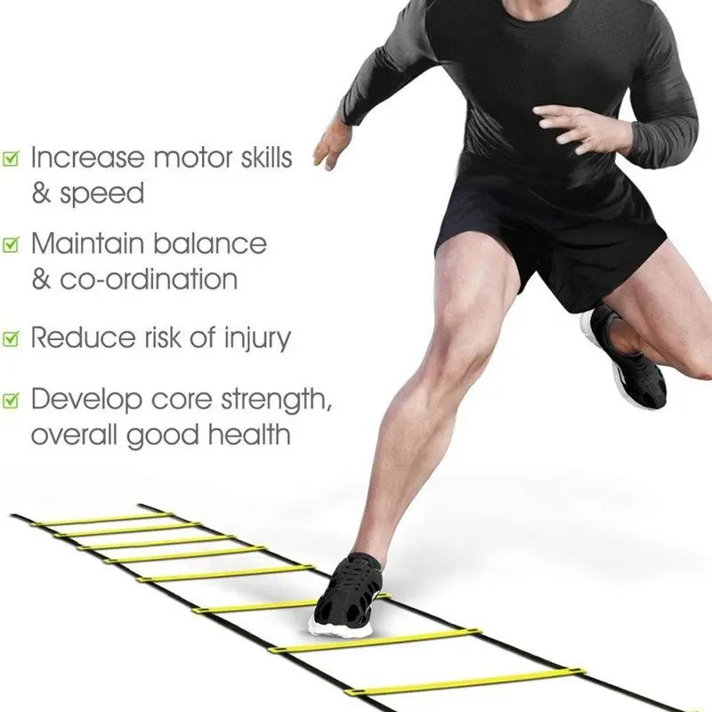 Agility Ladder Import Plastik Kuat Aman 8 Meter 2