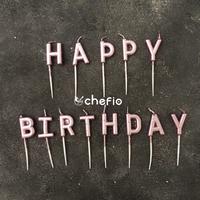 Gambar Chefio Lilin Birthday Alphabet / Lilin Kue Ulang Tahun Huruf Metalik - Gold dari Chefio Kitchenware Kota Tangerang 5 Tokopedia