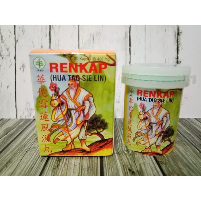 New Renkap Hua Tao Sie Lin 20'S - Obat Sakit Pinggang, Obat Encok,