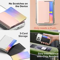 Gambar Ringke Compatible For Universal Side Slot 3 card Holder Clear Mist Tempat Kartu Tipis dari ShowcaseFever Kota Administrasi Jakarta Utara 3 Tokopedia