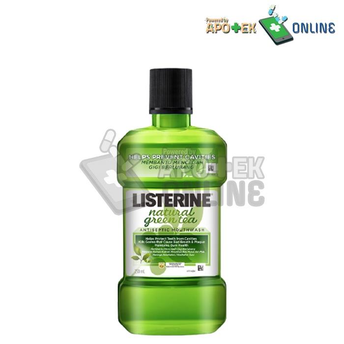 Gambar LISTERINE NATURAL GREENTEA 250ML dari Apotek Aditama Ngemplak Kab. Sleman Tokopedia