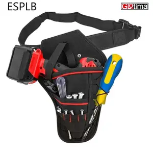 Tas Pinggang Perkakas Drill Holster Waist Tool Bag