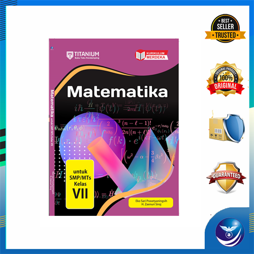 Gambar TITANIUM: Kurikulum Merdeka Matematika untuk SMP/MTs Kelas VII dari Andi Publisher Kab. Sleman Tokopedia