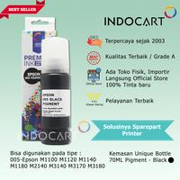 Gambar IndoCart Tinta Refill Printer Epson 005 Pigment Ink-Black-70ml dari IndoCart HM2 Kota Administrasi Jakarta Pusat 1 Tokopedia