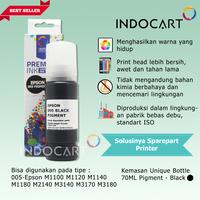 Gambar IndoCart Tinta Refill Printer Epson 005 Pigment Ink-Black-70ml dari IndoCart HM2 Kota Administrasi Jakarta Pusat 3 Tokopedia