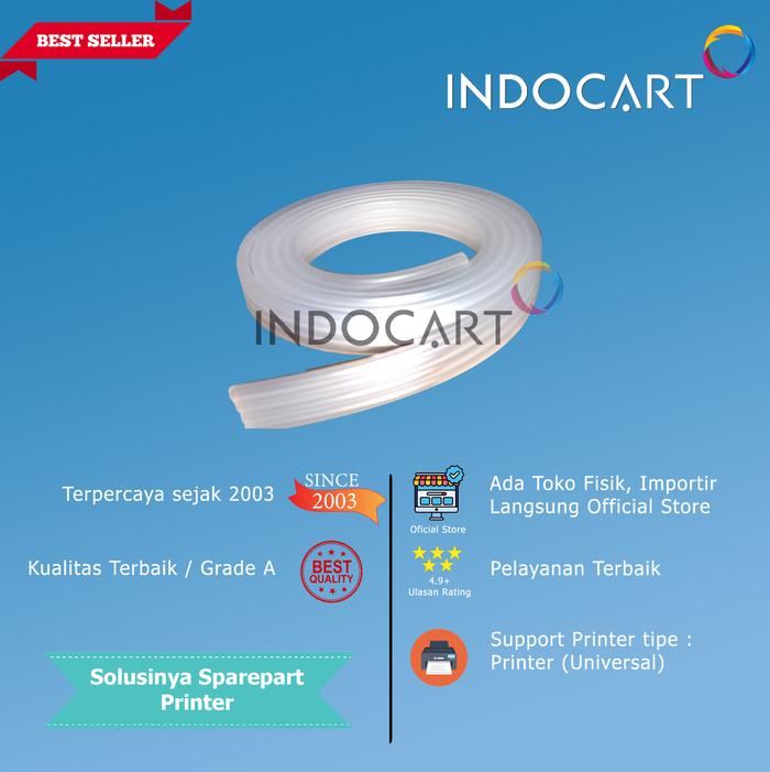 Gambar Tube 4 Line-Selang Infus Modif CISS Printer HP Canon Epson 4 Jalur-5 Pcs dari IndoCart HM2 Kota Administrasi Jakarta Pusat Tokopedia