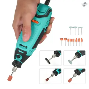 New 195pcs / Set Power Tool Elektrik Mini Dengan 6 Posisi Kecepatan