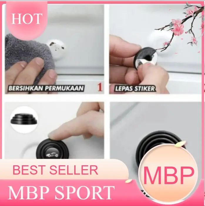 PEREDAM SUARA PINTU MOBIL KEDAP SUARA SILIKON KARET SHOCK ABSORBER MB
