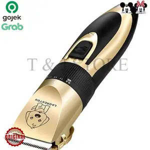 Alat Cukur Elektrik Bulu Hewan Anjing Rechargeable Gunting Grooming TJ