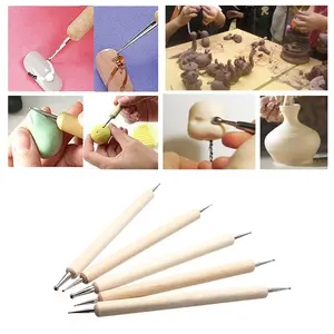 Ball Stylus Clay Pottery Ceramic Sculpte Modelling Sculpture art Tool