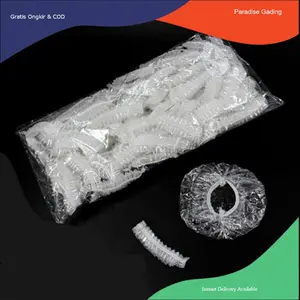 Penutup Telinga Plastik bening 1 pasang