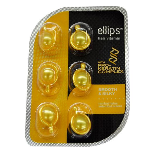 Gambar ELLIPS HAIR VIT PRO KERATIN SMOOTH & SILKY BLISTER dari Hypermart Palu dua Kota Palu Tokopedia