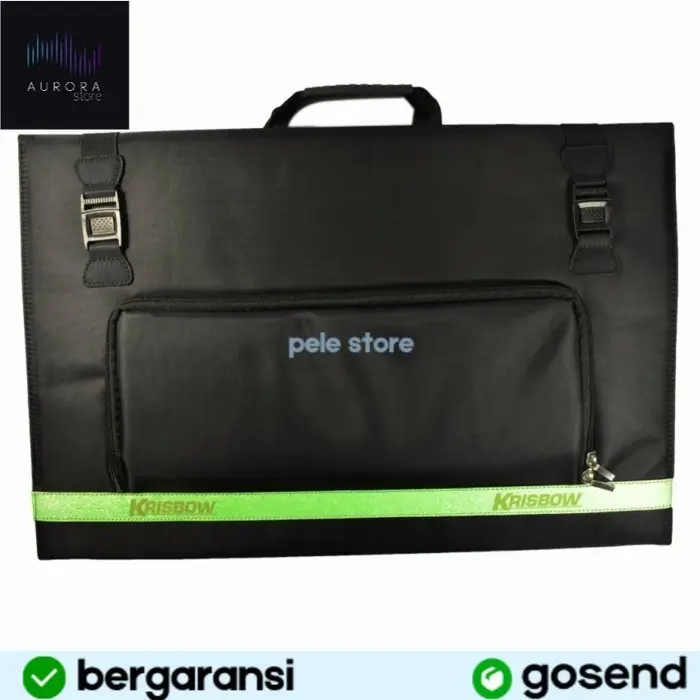 PANEL SURYA PORTABLE KRISBOW PORTABLE SOLAR PANEL 100W SP100