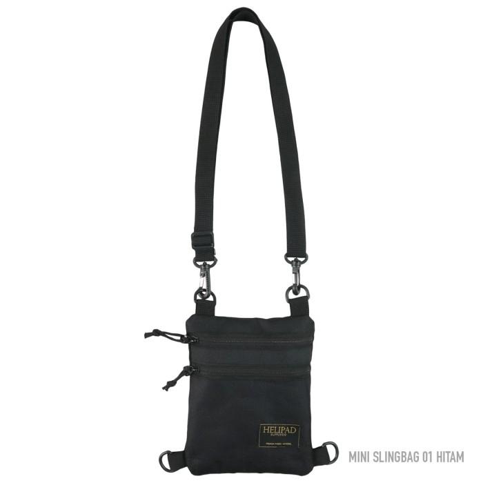 Gambar Mini Slingbag 01-HItam dari HLPD WeirdWorld Kota Bandung Tokopedia